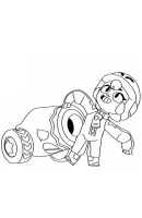 Brawl Stars kleurplaat 9